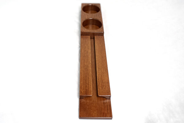 Quartersawn White Oak Double Wine Rack