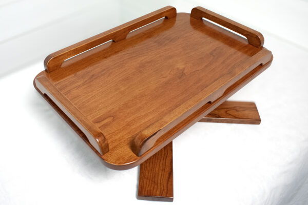 14x22 Cherry Boat Table Perspective