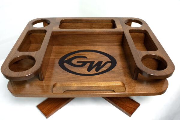 18x24 Hydrator Walnut Grady White Logo