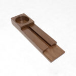 Walnut Mini Wine Rack Persp