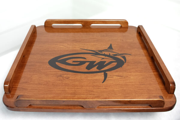 22_5x22_5 Cherry Grady White Logo Insert
