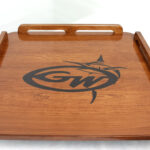 22x22 Cherry Grady White Insert