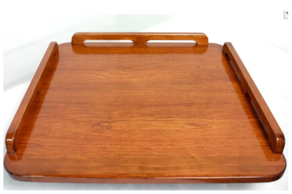 22 x 22 Gunwale Mount Table in Cherry